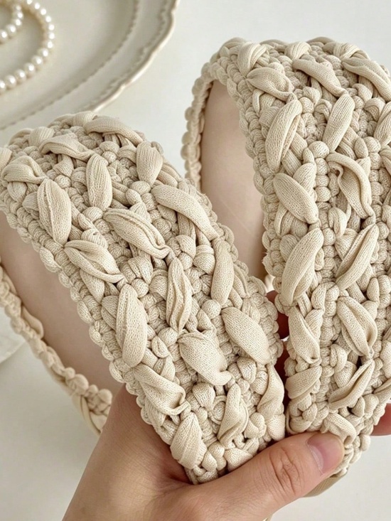 Handmade Natural Knotted Wide Headband